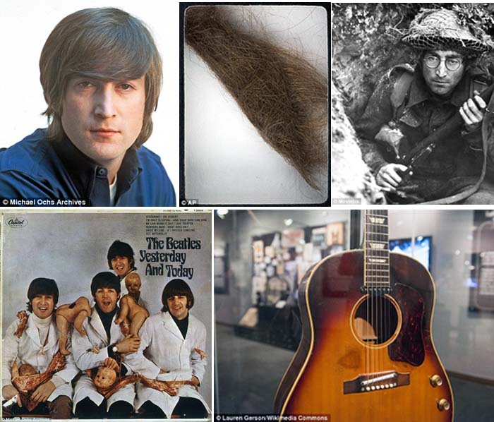 Potongan Rambut John Lennon Terjual Ratusan Juta di Texas